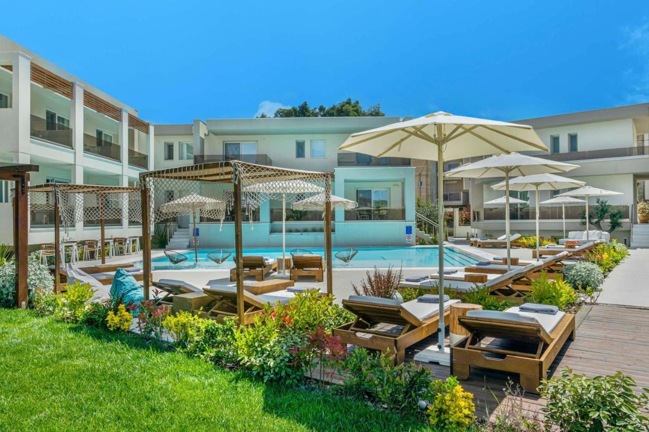 Mirablue Luxury Residences (Adults Only) Pefkochori Bagian luar foto