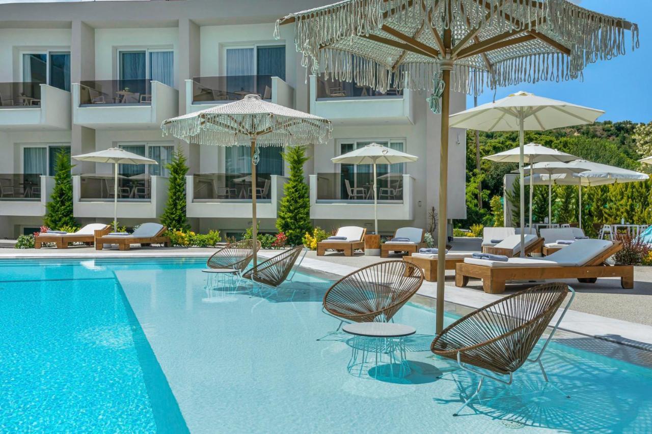 Mirablue Luxury Residences (Adults Only) Pefkochori Bagian luar foto