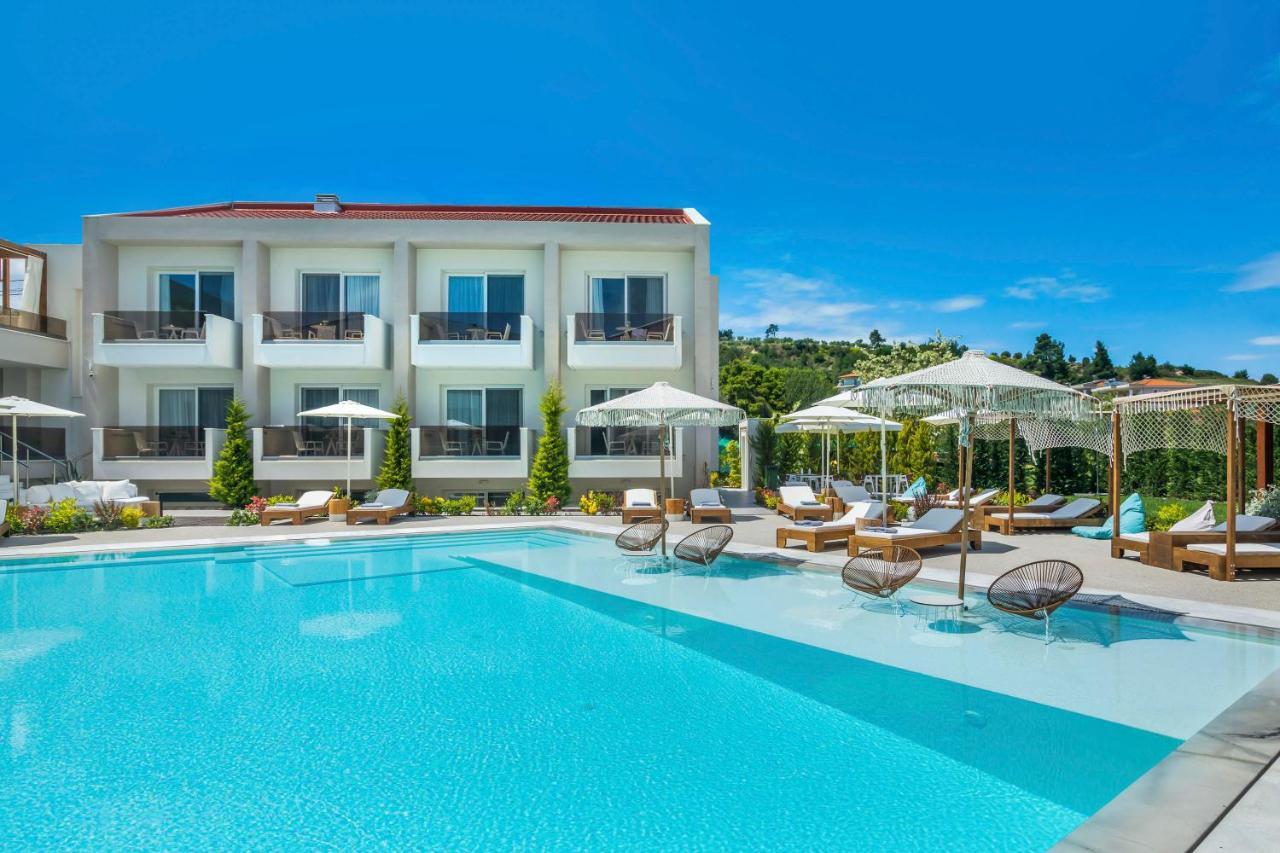 Mirablue Luxury Residences (Adults Only) Pefkochori Bagian luar foto